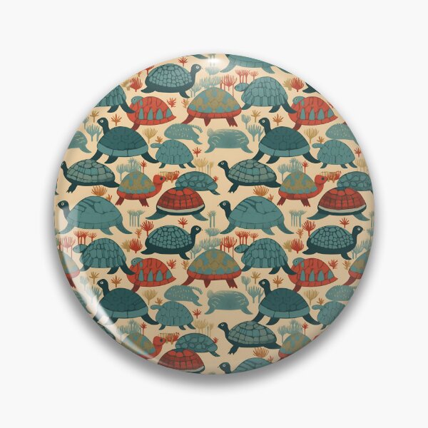 Artikelvorschau, Tortoises in blue & orange entworfen und verkauft von CactusPan.