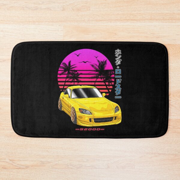 Item preview, JDM Yellow Honda S2000 Roadster Sunset Palm Beach designed and sold by JDM Guyvit.