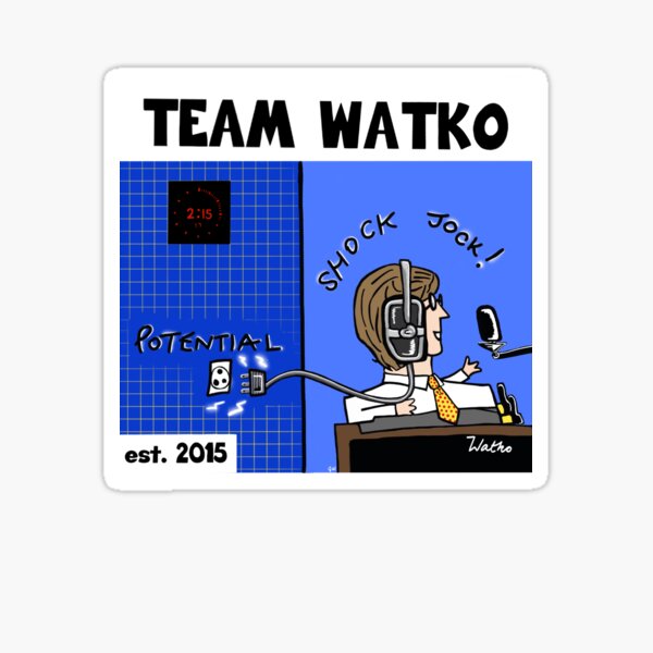 Watko Doodle Duet Sticker