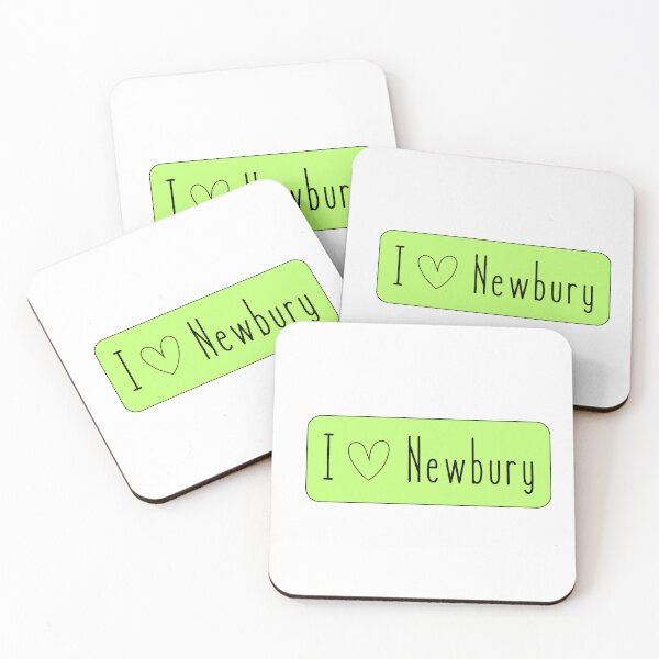 Item preview, I love Newbury - green designed and sold by jechaiyells.