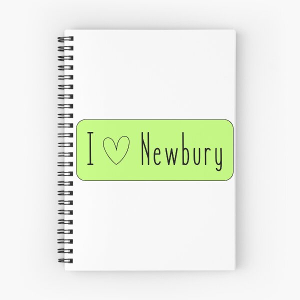 Item preview, I love Newbury - green designed and sold by jechaiyells.