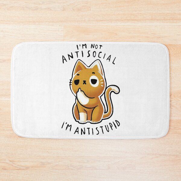 Item preview, I'm Not Antisocial I'm Antistupid 2 designed and sold by AbundanceSeed.