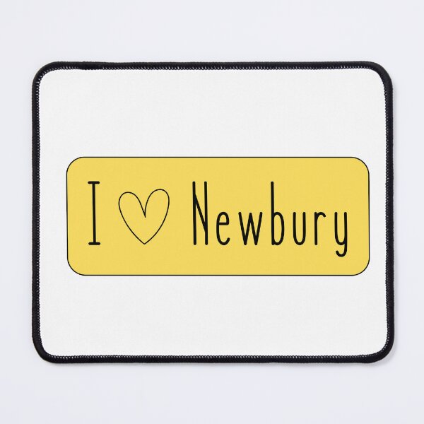 Item preview, I love Newbury - yellow  designed and sold by jechaiyells.