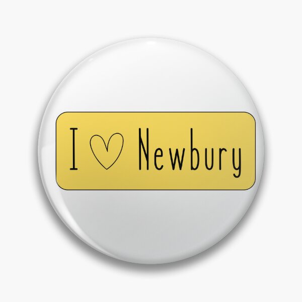 Item preview, I love Newbury - yellow  designed and sold by jechaiyells.