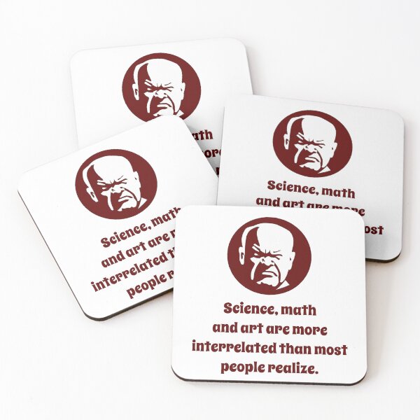 Item preview, Science Math and Art - Wisdom designed and sold by CrankyOldDude.