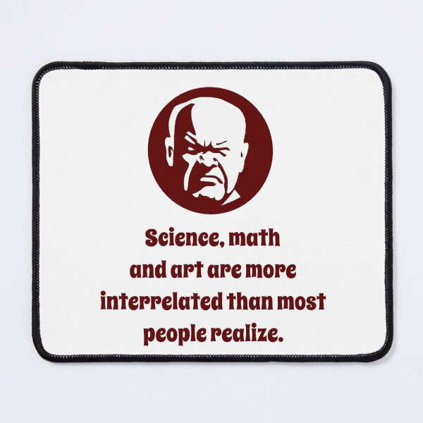 Item preview, Science Math and Art - Wisdom designed and sold by CrankyOldDude.