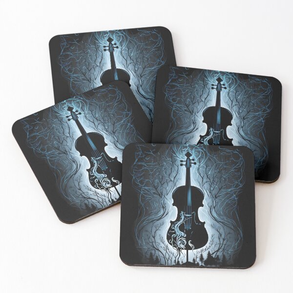 Item preview, Violin viola Blue Band Design simple lightning designed and sold by EternalDelight1.