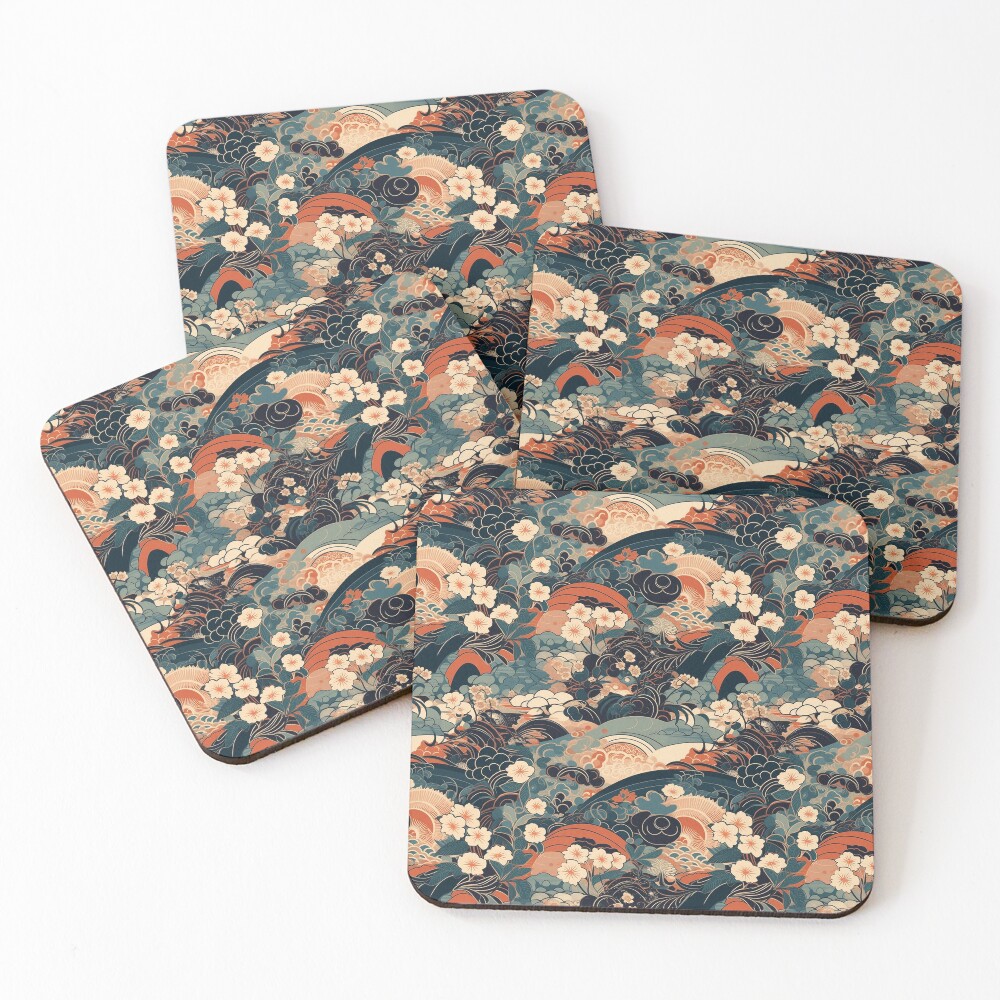 Item preview, Coasters (Set of 4) designed and sold by StudioTokyo.