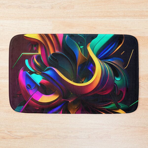 Item preview, colorful neon abstract art designed and sold by YoutShop.