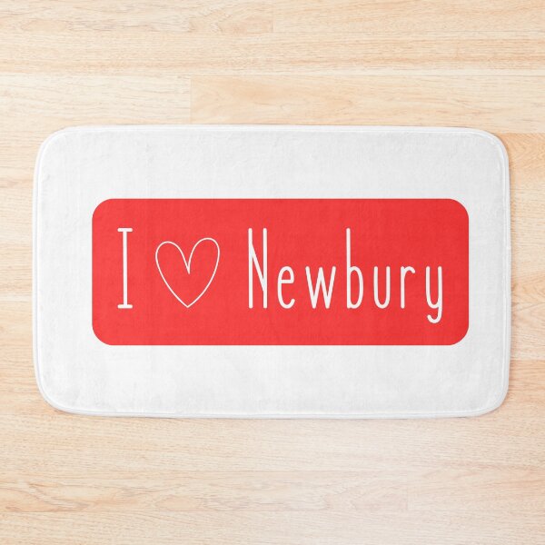 Item preview, I love Newbury - red designed and sold by jechaiyells.