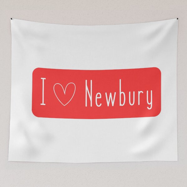 Item preview, I love Newbury - red designed and sold by jechaiyells.