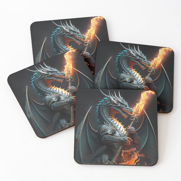 Item preview, Flaming Warrior Dragon 1 designed and sold by AstroRisq.