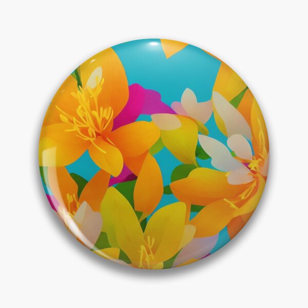 Item preview, Forsythia flower and leaves pattern design designed and sold by Warih.