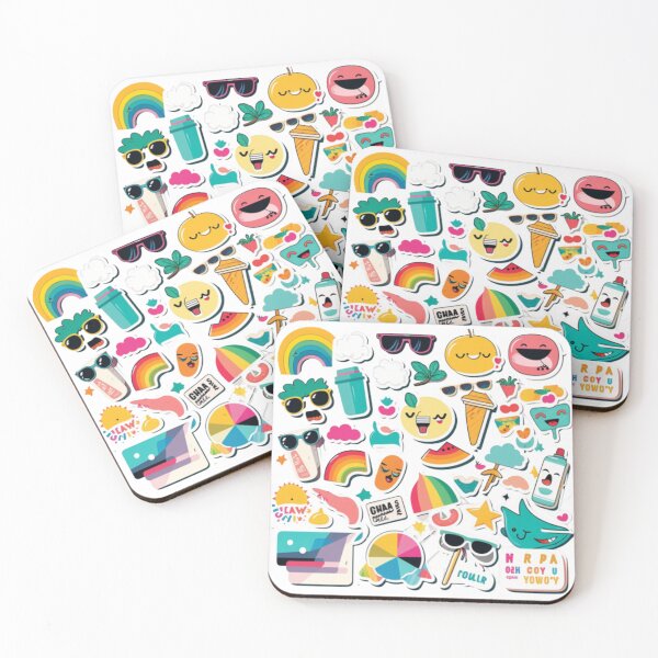 Item preview, Cool Mixed Colors Sticker Pack Fun 3 designed and sold by Prototyp.