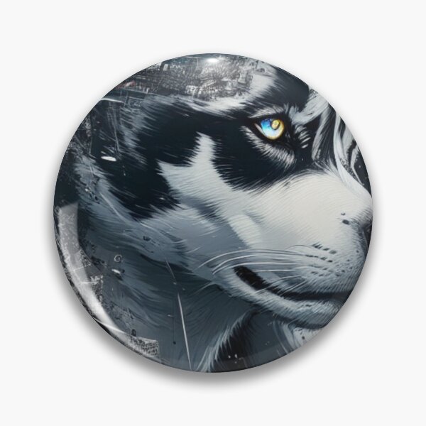 Artikelvorschau, Husky-Kunst, Sibirischer Husky entworfen und verkauft von UsamaRana.