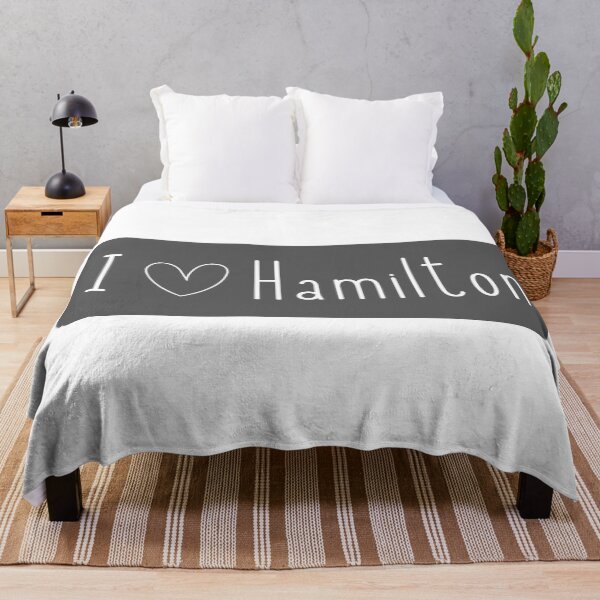 Item preview, I love Hamilton - gray designed and sold by jechaiyells.