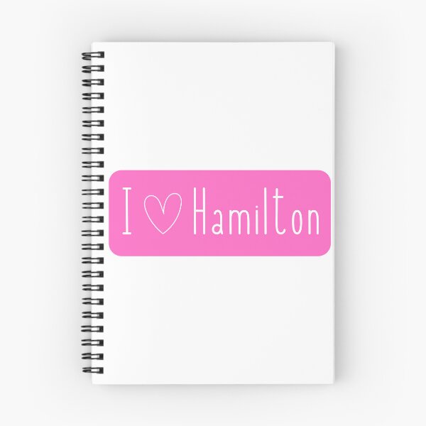 Item preview, I love Hamilton - pink designed and sold by jechaiyells.