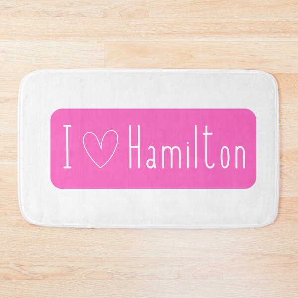 Item preview, I love Hamilton - pink designed and sold by jechaiyells.