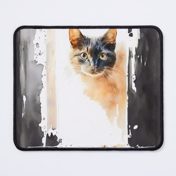 Item preview, curious cat designed and sold by knuppify.