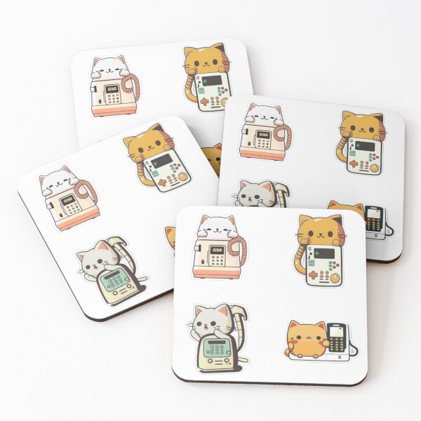 Item preview, sticker cat kawaii japanese game phone stikcers designed and sold by Prototyp.