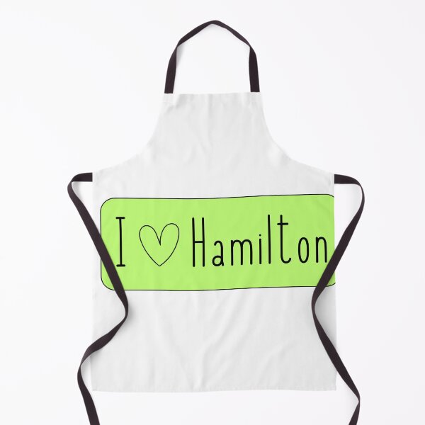 Item preview, I love Hamilton - green designed and sold by jechaiyells.