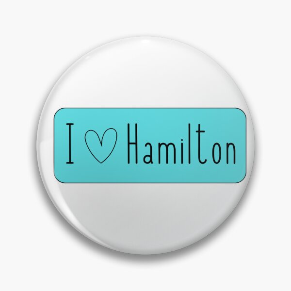 Item preview, I love Hamilton - blue designed and sold by jechaiyells.