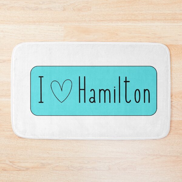 Item preview, I love Hamilton - blue designed and sold by jechaiyells.