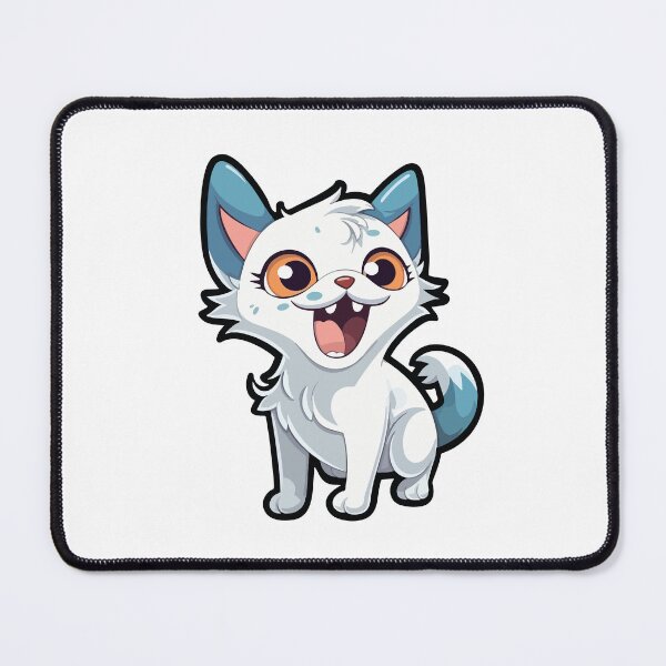 Item preview, Cute Baby Crazy Cat Sticker designed and sold by DesignDynamoX.