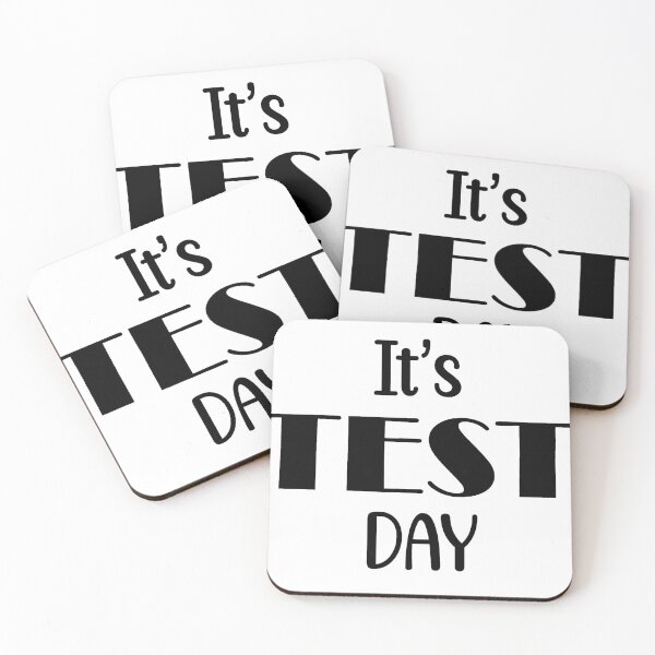 Item preview, Its TEST day #testday designed and sold by EmeraldeaArt.