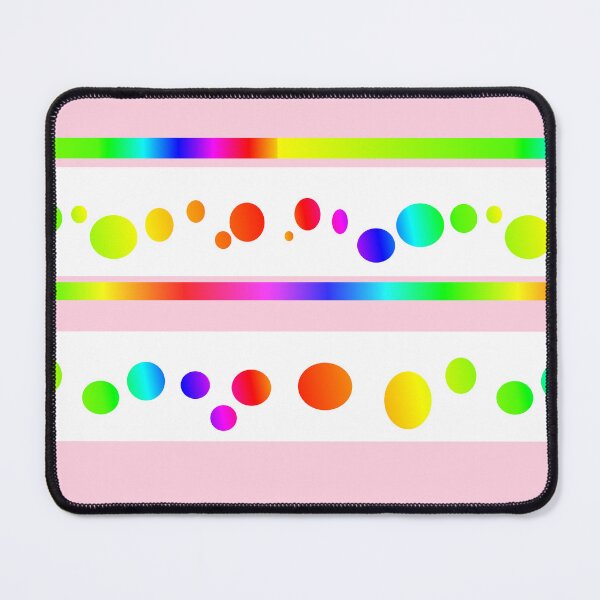 Item preview, Rainbow pink bright abstract dots | Rainbow pink polka dot geometric pattern designed and sold by lausn.