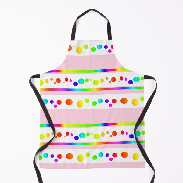 Item preview, Rainbow pink bright abstract dots | Rainbow pink polka dot geometric pattern designed and sold by lausn.