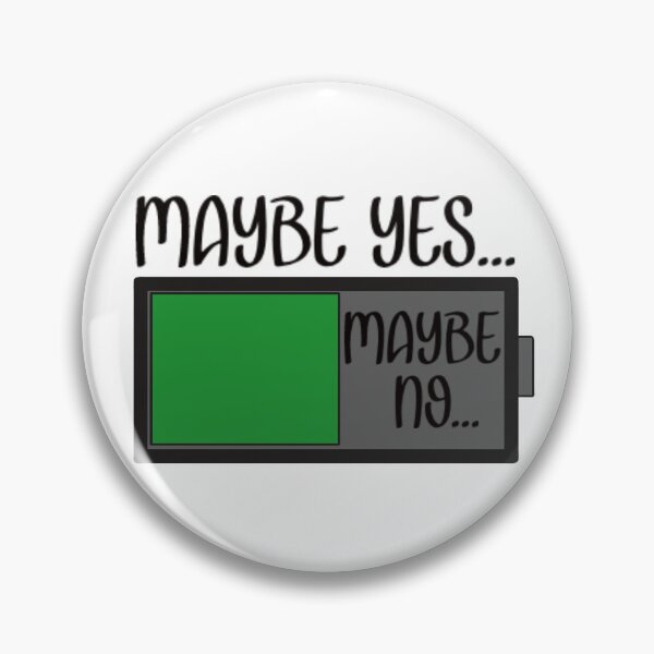 Item preview, Maybe yes, maybe no battery designed and sold by KingOfMischief.