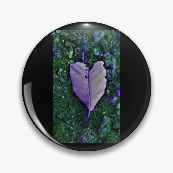 Item preview, Purple Heart Leaf designed and sold by craftsbydaphy.