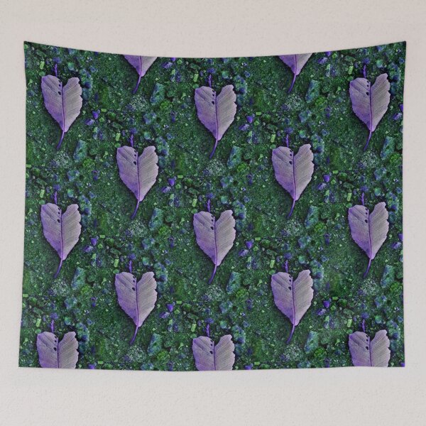 Item preview, Purple Heart Leaf designed and sold by craftsbydaphy.