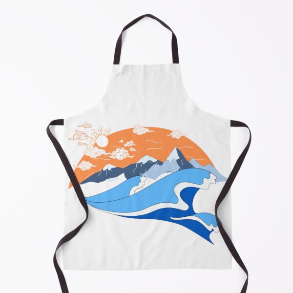 Item preview, Mountain waves outdoor designed and sold by Justeecat.