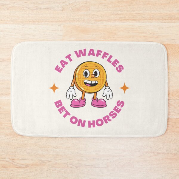 Item preview, Eat Waffles Bet on Horses designed and sold by AlpacaSmokes.