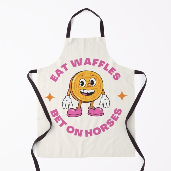 Item preview, Eat Waffles Bet on Horses designed and sold by AlpacaSmokes.