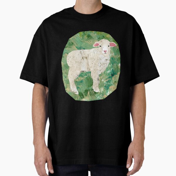 Item preview, Lamb with background designed and sold by BabbanGaelg.