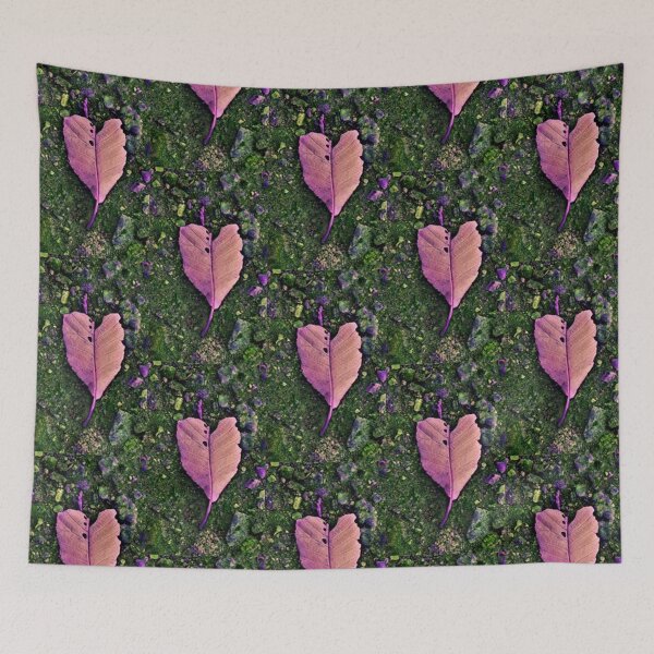 Item preview, Pink Heart Leaf designed and sold by craftsbydaphy.