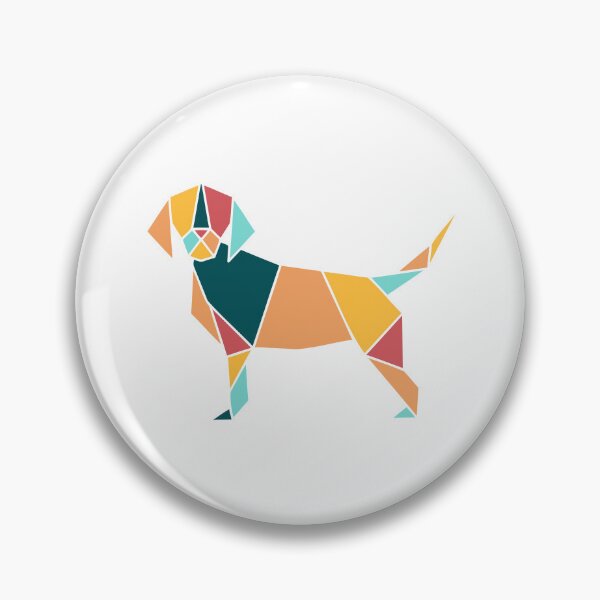 Item preview, Origami Dog - Color designed and sold by SimpleWorksSK.