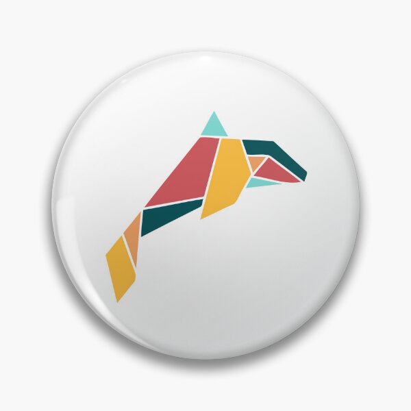 Artikelvorschau, Origami Dolphin - Color entworfen und verkauft von SimpleWorksSK.