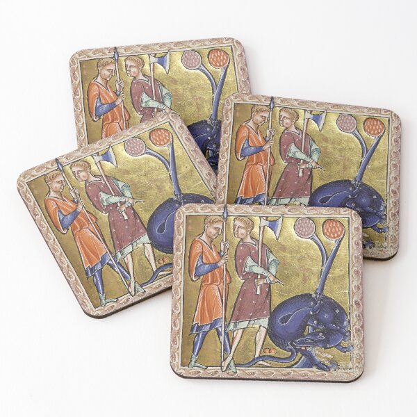 Item preview, Beaver (12th century) - Aberdeen Bestiary designed and sold by SALON DES ARTS.