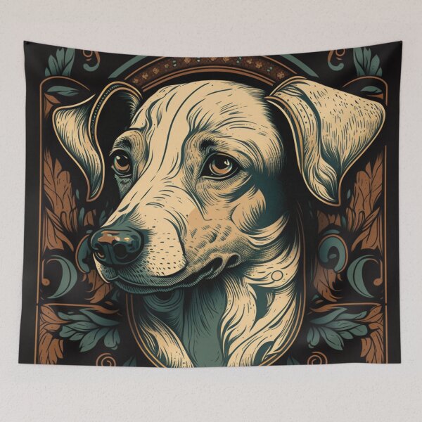 Aperçu de l'œuvre Greyhound Deco créée et vendue par AstroRisq.