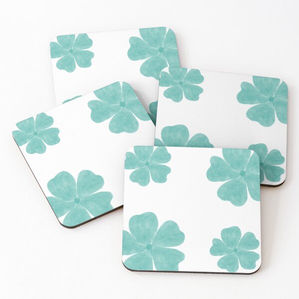 Item preview, Turquoise flowers have bloomed designed and sold by Kori-shop.