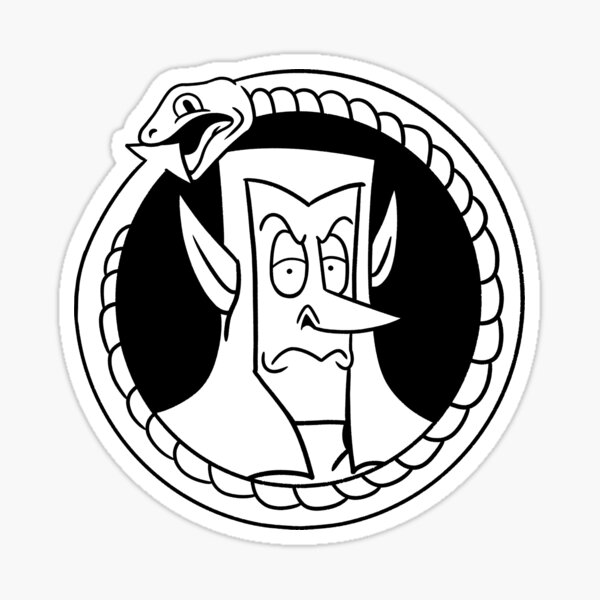 Clifford Belfort Portrait Sticker