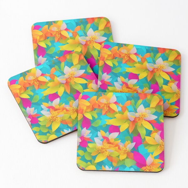 Item preview, Forsythia flower and leaves pattern design designed and sold by Warih.