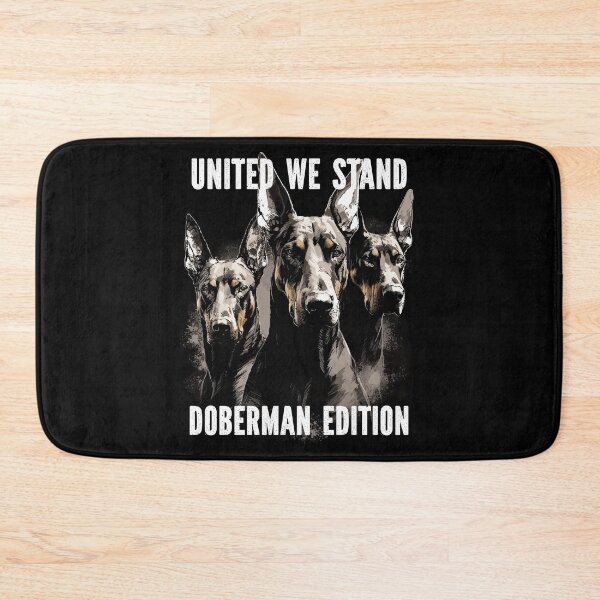 Item preview, United We Stand – Doberman Edition | Doberman Trio Perfect Gift For Doberman Lover designed and sold by MadeByRobots.