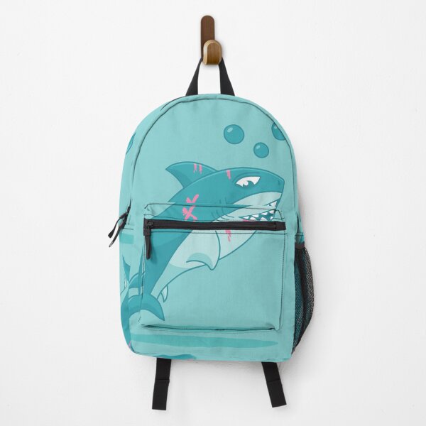 Item preview, cute injured shark designed and sold by I'm  Redz.