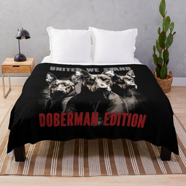 Item preview, United We Stand – Doberman Edition | Doberman Trio Perfect Gift For Doberman Lover designed and sold by MadeByRobots.