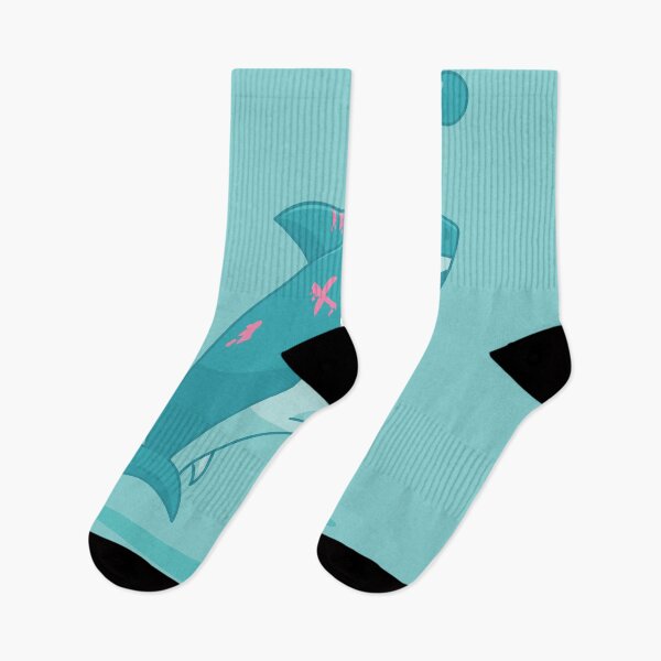 Item preview, cute injured shark designed and sold by I'm  Redz.